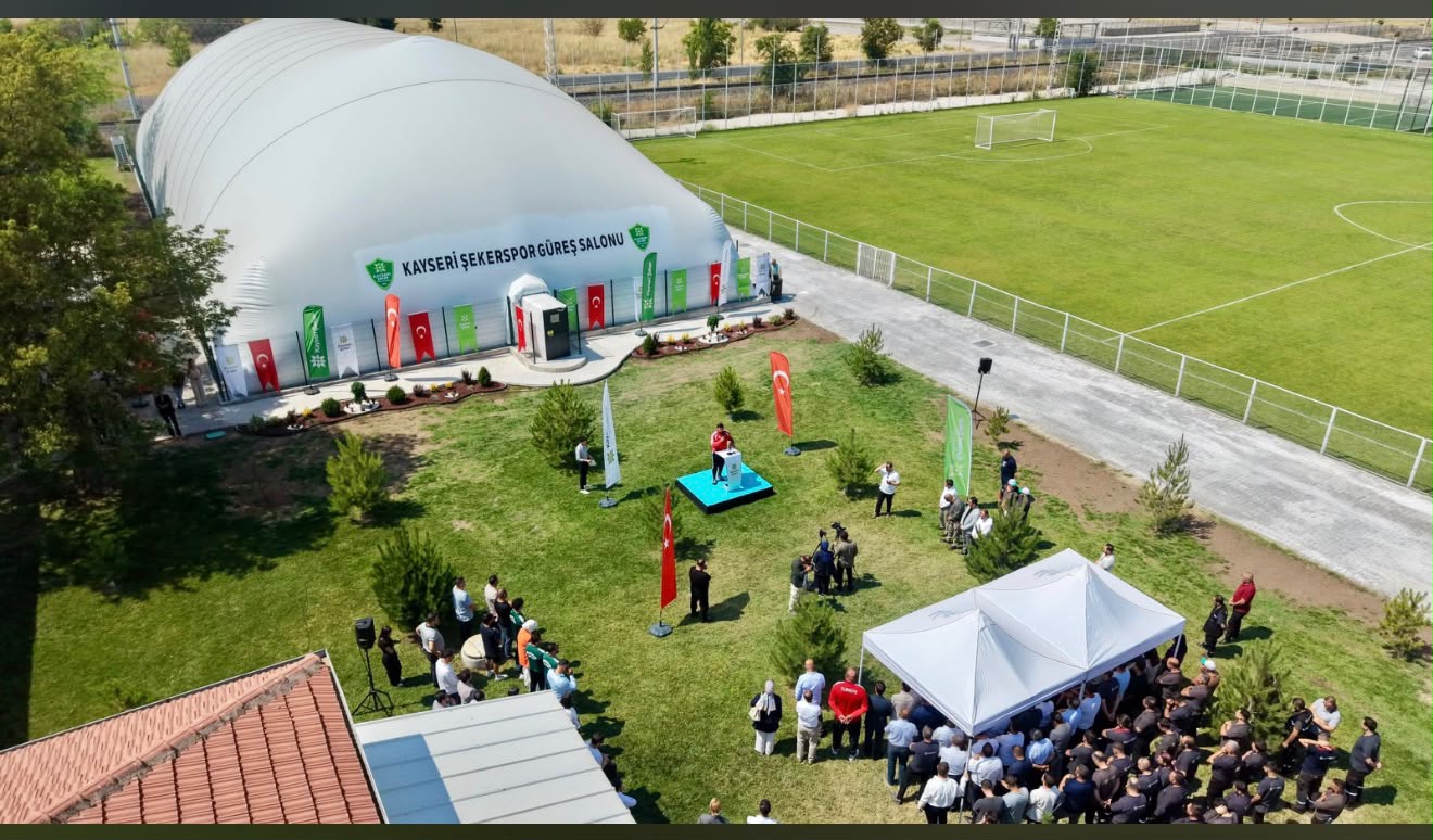 KAYSERi GÜREŞ SALONU BALON PROJESi DIŞ GÖRÜNÜM